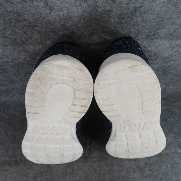 Nike Shoes Womens 8.5 Sneakers Tanjun Print Athletic Trainer Casual Running Blue - Picture 10 of 12